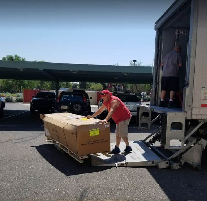 Gilbert moving company job photo